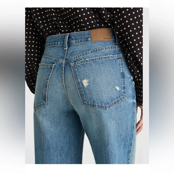 Madewell The Tall Low-Slung Baggy Jean women’s size 30T 30 tall NWT - Picture 5 of 5